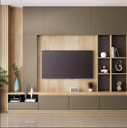 Harshith PVC Interiors - Latest update - Customized UPVC TV Showcase Bangalore