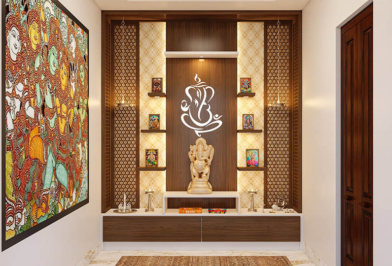 Harshith PVC Interiors - UPVC Pooja Cabinet Manufacturers in Bangalore